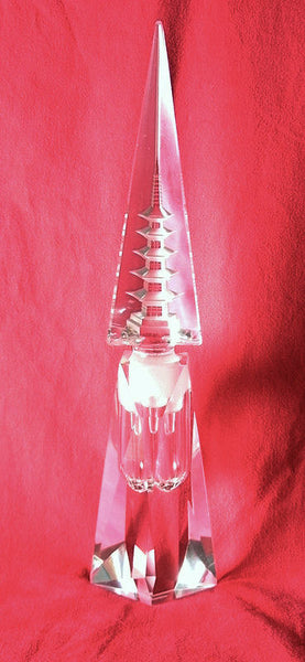 Vintage Crystal Perfume Bottle, Japanese, Circa 1945 | Guillermina